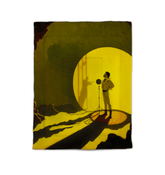 SurArt 102 Twin Comforter displayed on a bed, emphasizing its softness and elegant style.